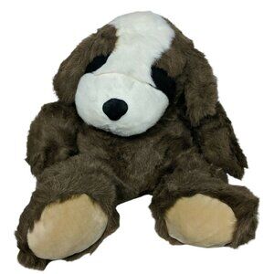 King Plush Large Brown Puppy Dog Canine Plush 21"